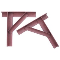 75mm Steel Gallows Brackets